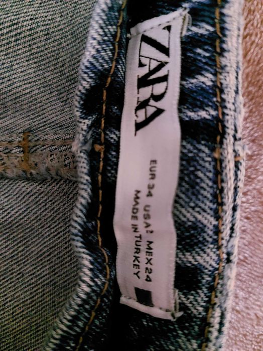 Женские джинсы с поясом zara
