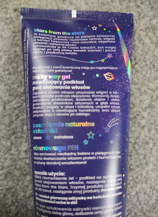 Stars from the stars Milky way gel