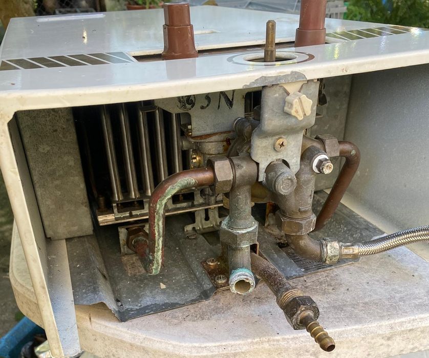 Esquentador a gás Vulcano – Não aquece a água