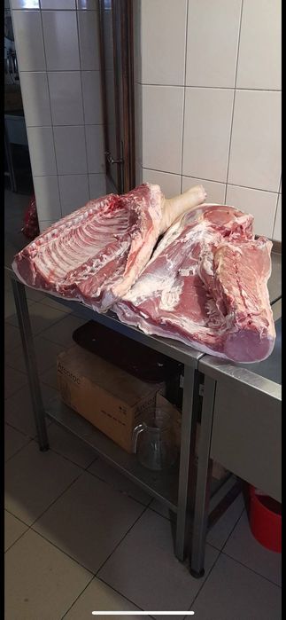 Продаж домашнього свиного м'яса Тушка 140грн 1 кг