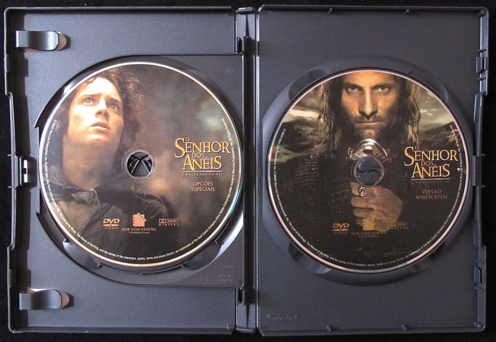 Trilogia O Senhor dos Aneis - DVDs (Ref. 14)