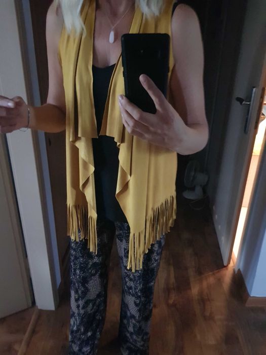 Kamizelka z zamszu