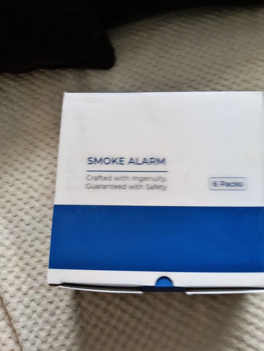 Czujki 6 sztuk zestaw alarm smoke
