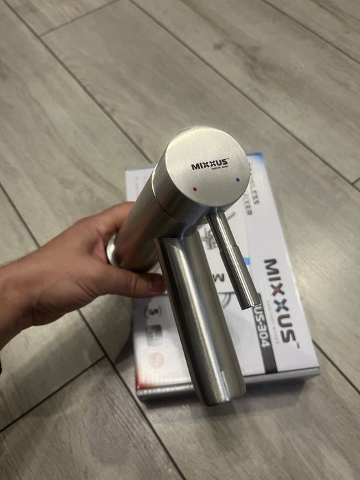 Mixxus (SUS304) | Одноважільний змішувач для умивальника | нержавійка