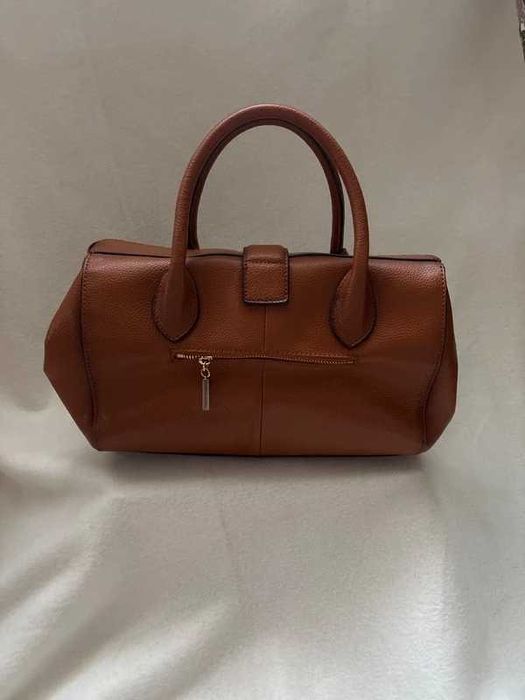 Torebka Wittchen 100% skóra naturalna leather bag kuferek rudy brąz