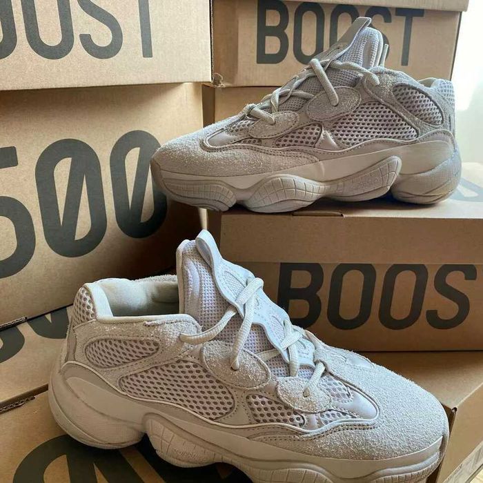 Жіночі Yeezy Boost 500 White Bone 37р 23.5см