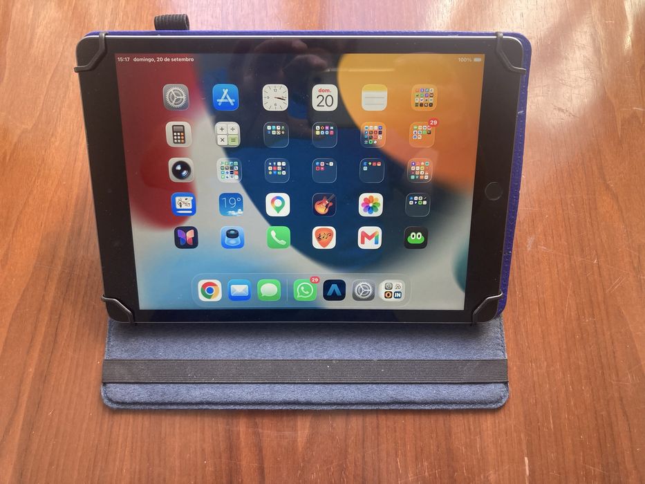 Apple iPad 9th Gen (A2602) 10.2" 64GB - Cinzento Sideral, WiFi B