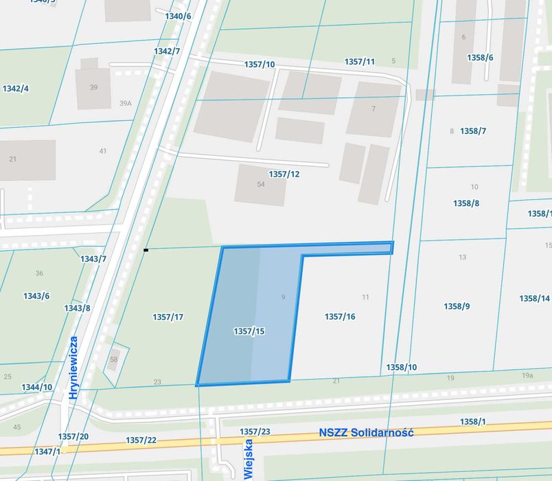 Działka budowlana 1016 m² – Świdnik | blisko lasu i centrum | media