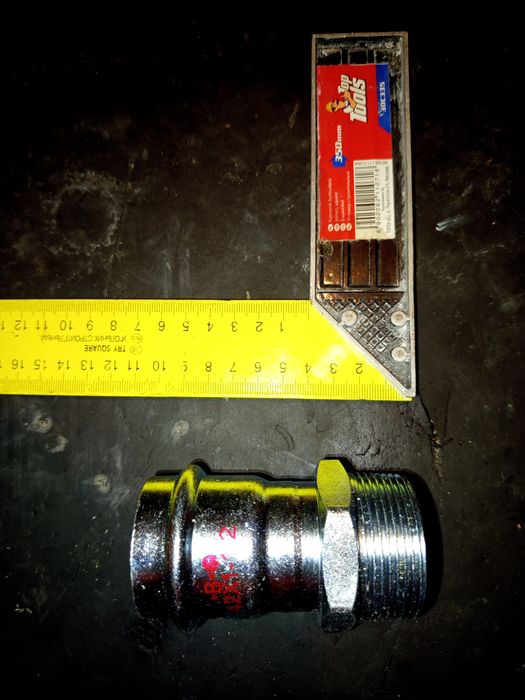 Złączka GZ 42 x 1 1/2" KAN-therm Steel