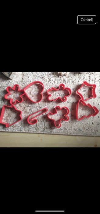 Formy do wycinania ciasta do pieczenia