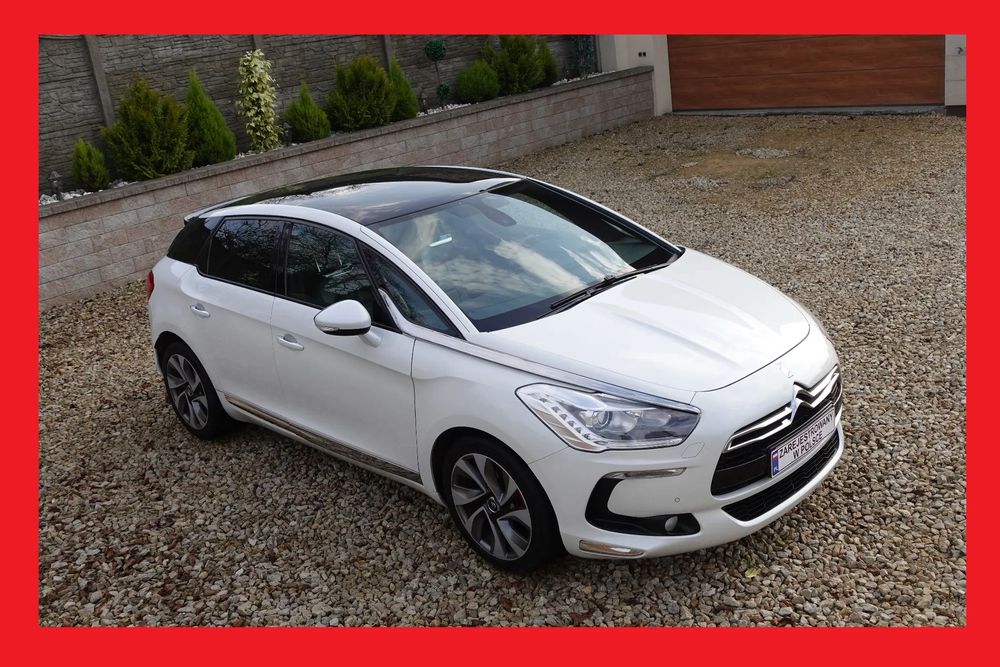 Citroën DS5 Biała Perła Panorama Alu 18 Navi Skóra 2.0 HDI automat bogata wersja !
