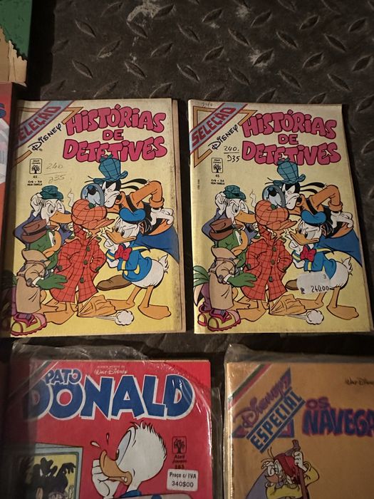 Livros antigos de banda desenhada