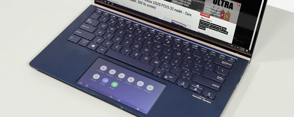 ASUS ZenBook UX434FAC i7 / 16GB RAM / 512GB SSD + ScreenPad + 2 carregadores