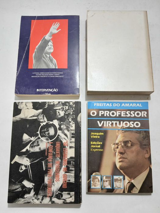 Livros - Mario Soares - Politico Politica - Vera Lagoa - Intervenção