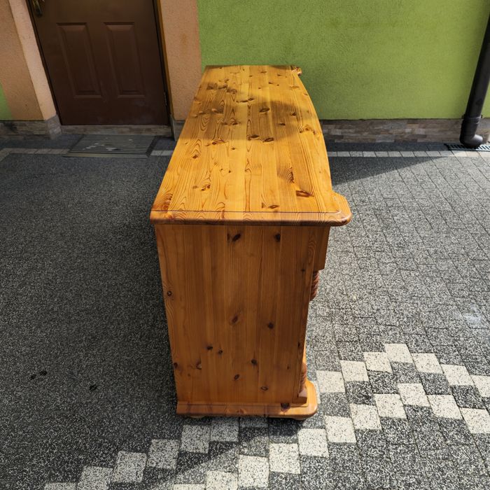 Komoda sosnowa lite drewno drewno