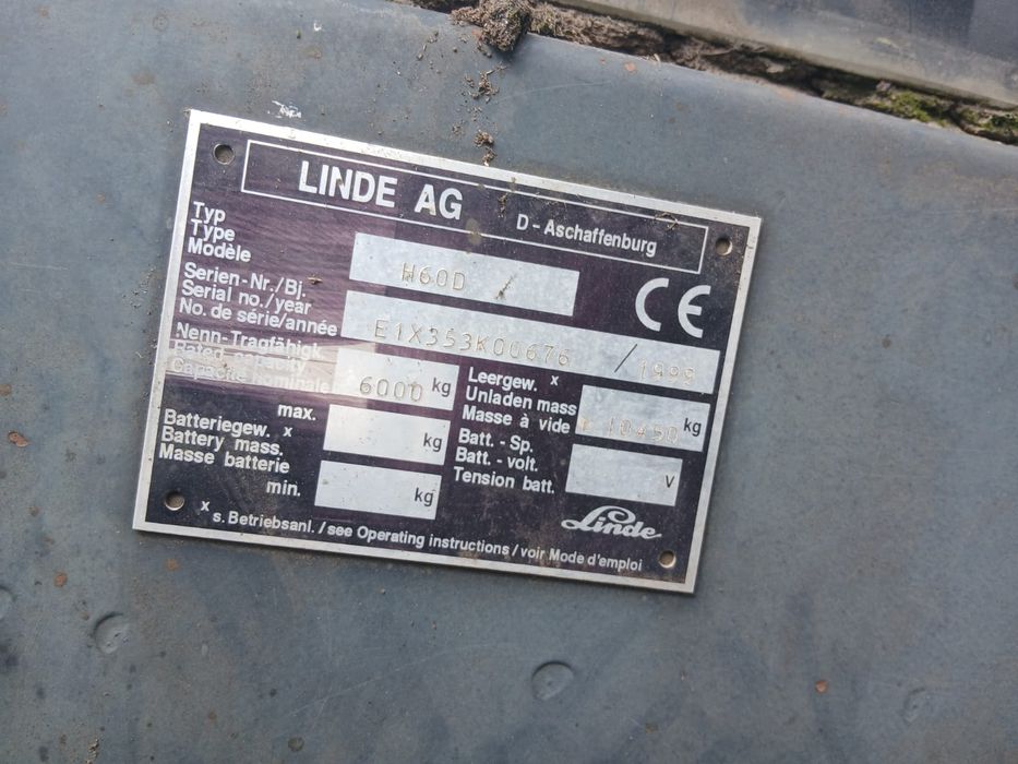 Wózek widłowy Linde