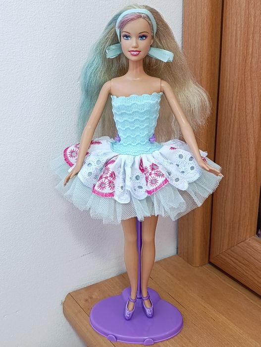Ubranka dla Barbie - sukienka baletnicy