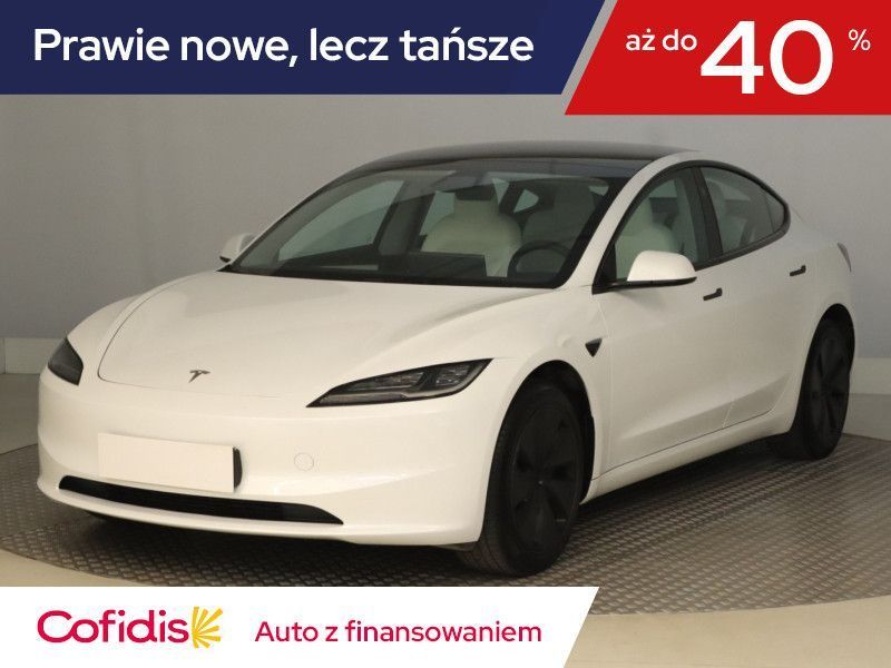 Tesla Model 3 Standard Range 60kWh, SoH 98%, Serwis ASO, Automat, Skóra, Navi,
