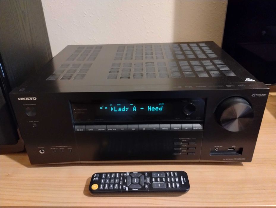 Amplituner Onkyo TX-NR6100, pilot, karton