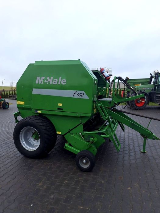 Prasa belująca Mchale F 550 rotor noże opuszczana podłoga  lely claas