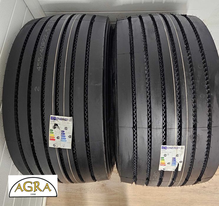 455/40R22.5 (1120netto) SAMSON  opona nowa naczepa mega mocna