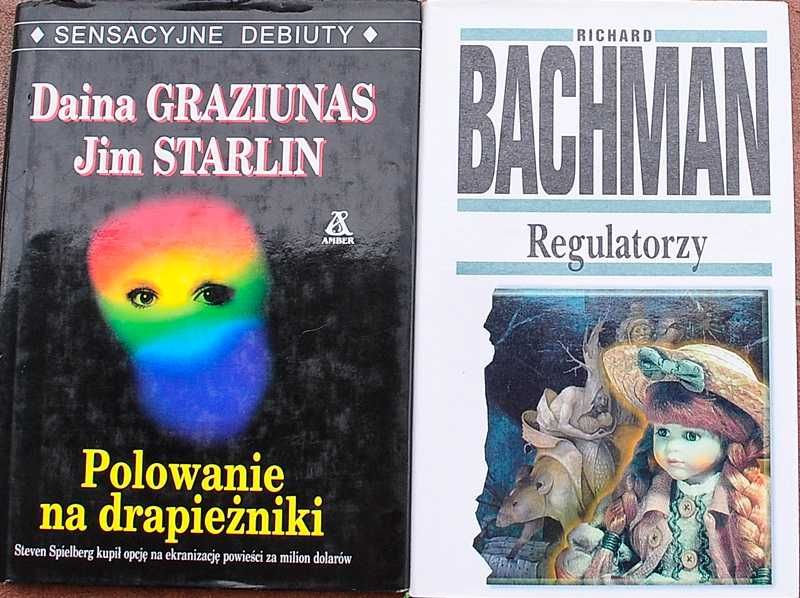 Regulatorzy Bachman plus Polowanie na drapieżniki zestaw thrillerów