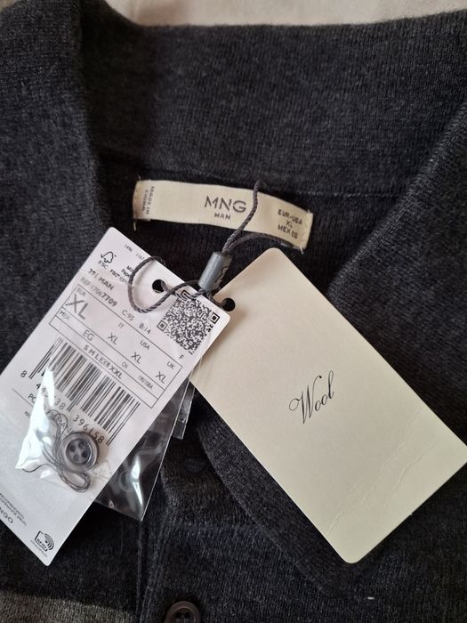 Чоловічий светр L/XL  Mango (вовна)