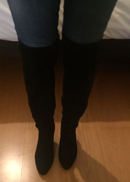 Botas acima joelho