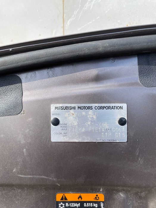 Капот Mitsubishi Outlander 7430B433 III капот аутлендер бу оригінал