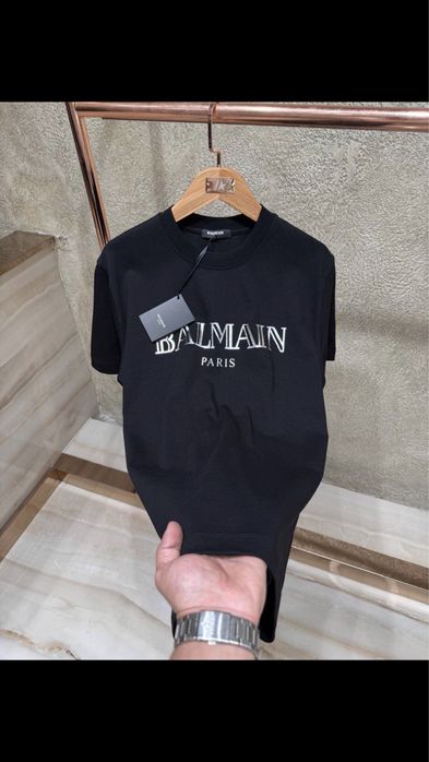Koszulka BALMAIN S M L XL XXL bluzka tshirt Balenciaga offwhite amiri
