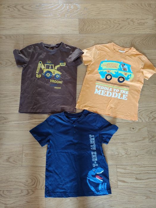 T-shirt chłopięcy Cool Club, Coccodrillo, Lupilu r.122