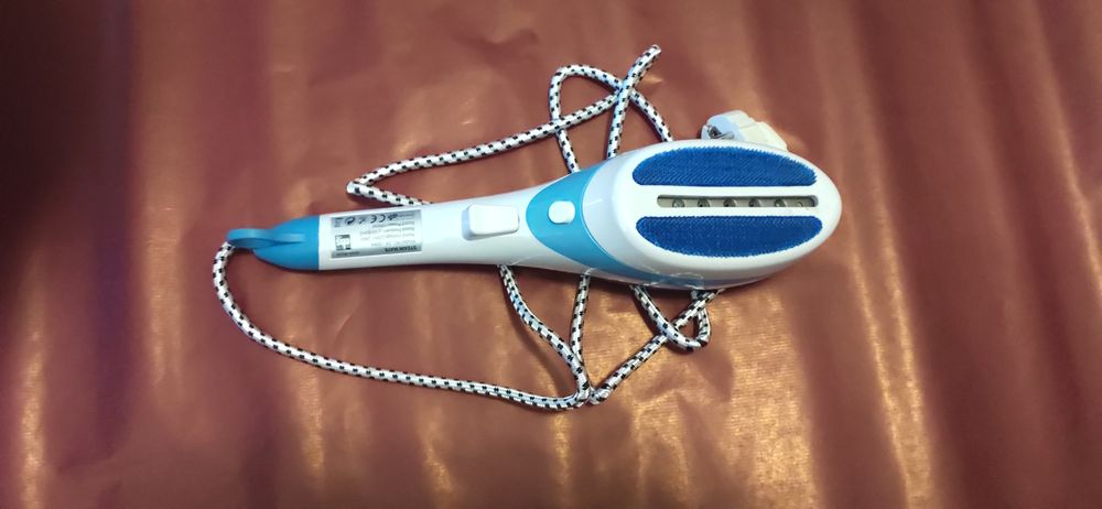 Escova e ferro a vapor elétrico