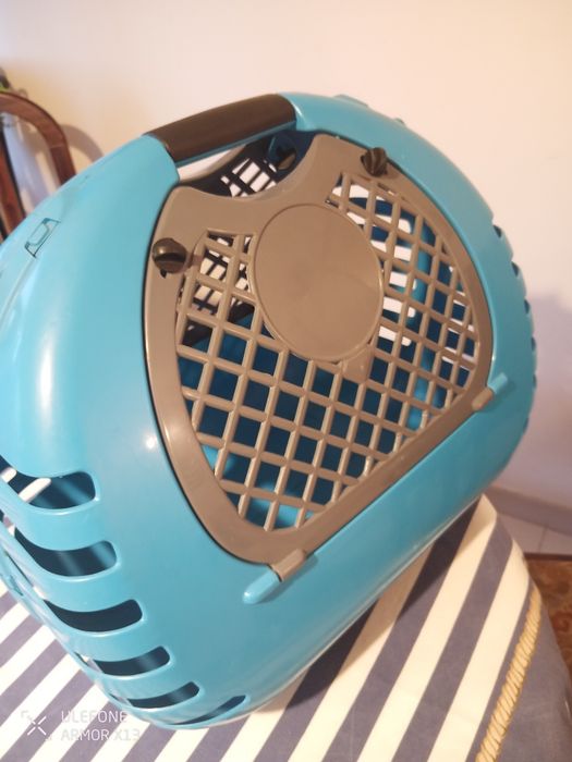 Transportadora animais cães gatos coelhos etc de mão