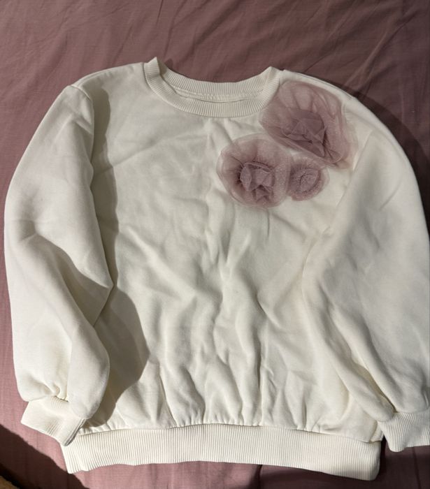 Кофта на флісі на дівчинку h&m