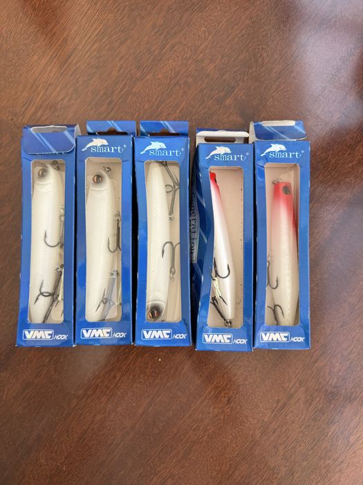 SMART Top Water – VMC Hook – Pack Misto – Ação Superficial – Novas