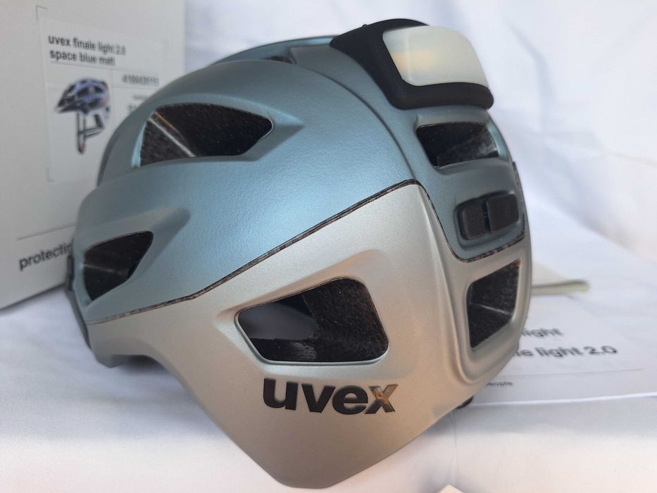 Kask rowerowy Uvex Finale Light 2.0 Space Blue Matt S/M 52-57cm LED