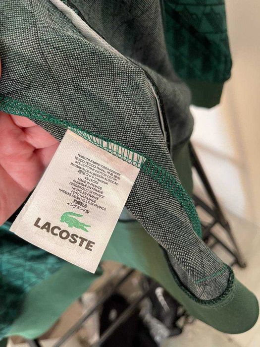 Nowe dresy Lacoste Monogram green
