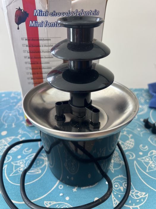 Cascata chocolate quente