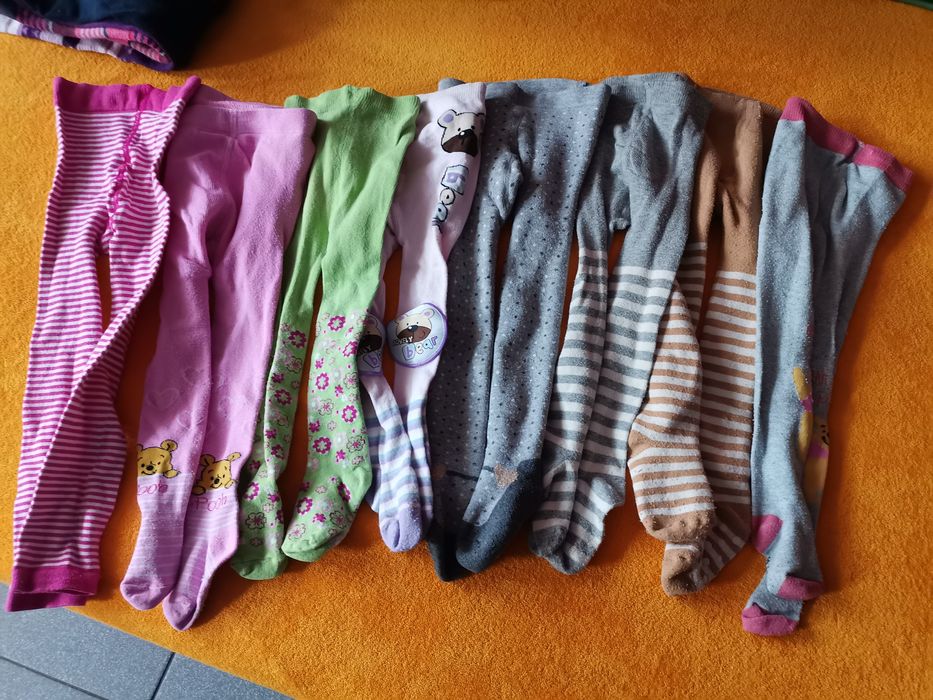 Ciepłe rajstopki - 8 sztuk