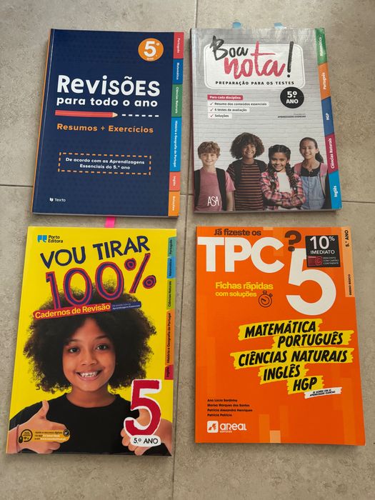 Livros de Exercícios - 5.º ano