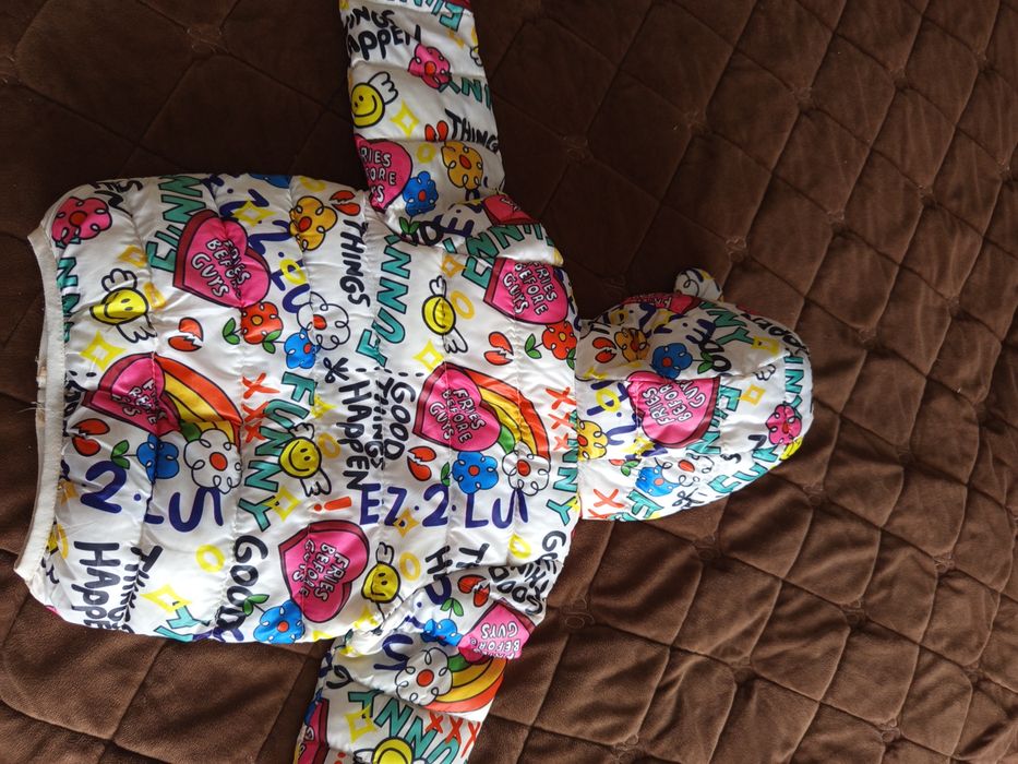 Куртка курточка Деми и шапка