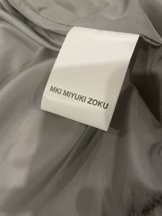 куртка MKI MIYUKI ZOKU Faux Alpaca Track Jacket
