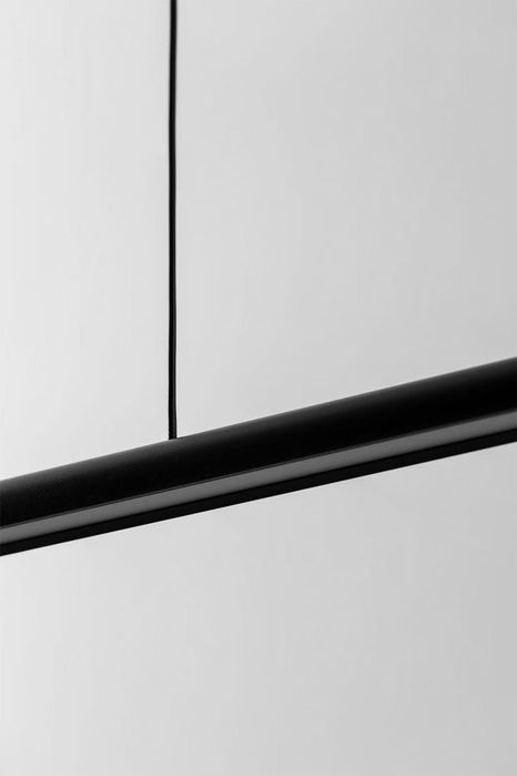 Lâmpada de teto suspensa linear LED 120 cm em alumínio