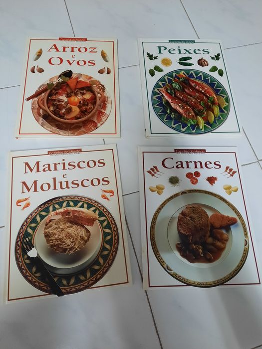 Conjunto de 14 Livros de Culinária