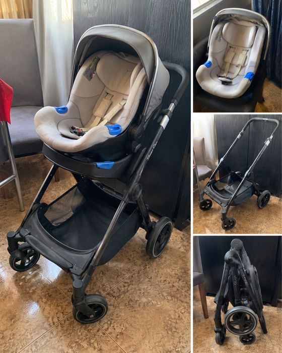 Carrinho de bebé Chicco + bebé-conforto  2 em 1