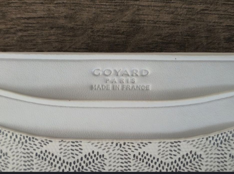 Biały cardholder Goyard