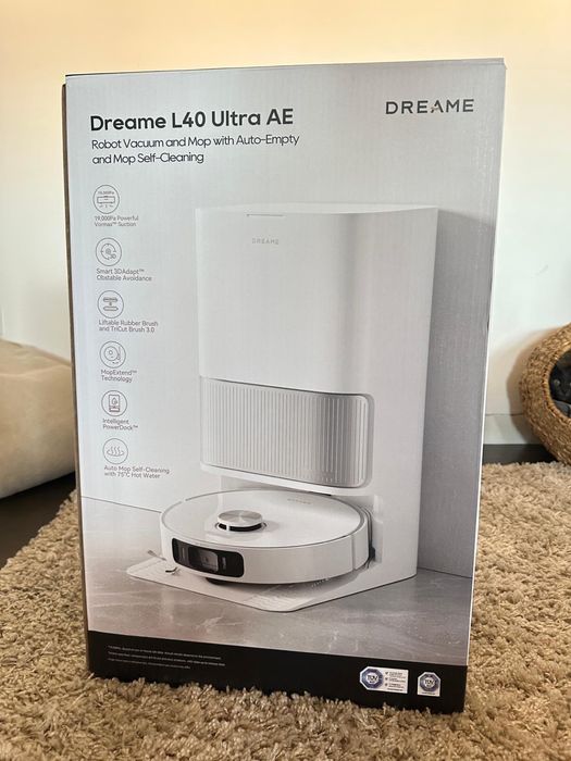 Dreame L40 Ultra AE + Escova TriCut – Muito Bom Estado