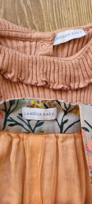 Conjunto Body+jardineiras Lanidor 2 anos