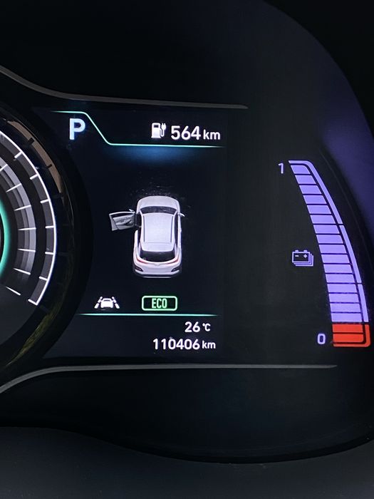 Hyundai Kona 2020 Реальний запас хода 550км