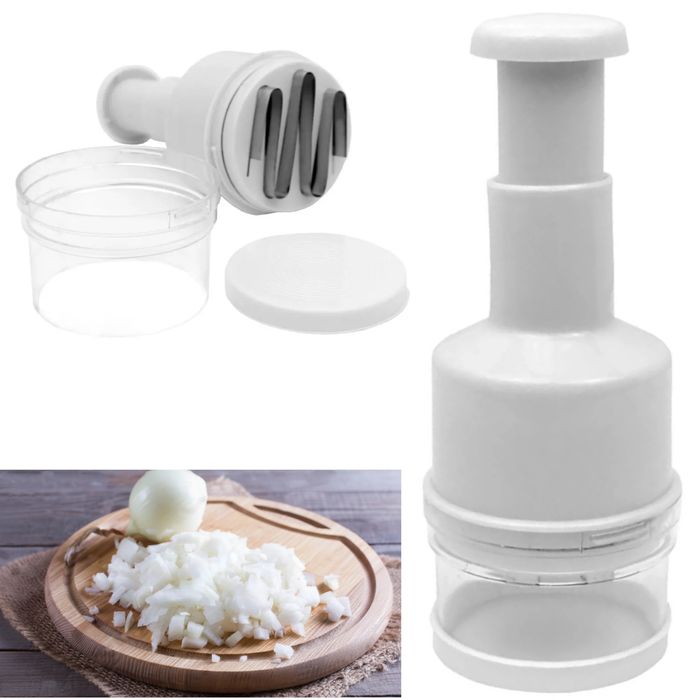 Siekacz Do Cebuli Warzyw Obrotowy Krajalnica Rozdrabniacz Ręczny